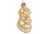 Mid-Century Modern European Early Mid-Century Gold Bear Glass Ornament For Sale - Image 3 of 4