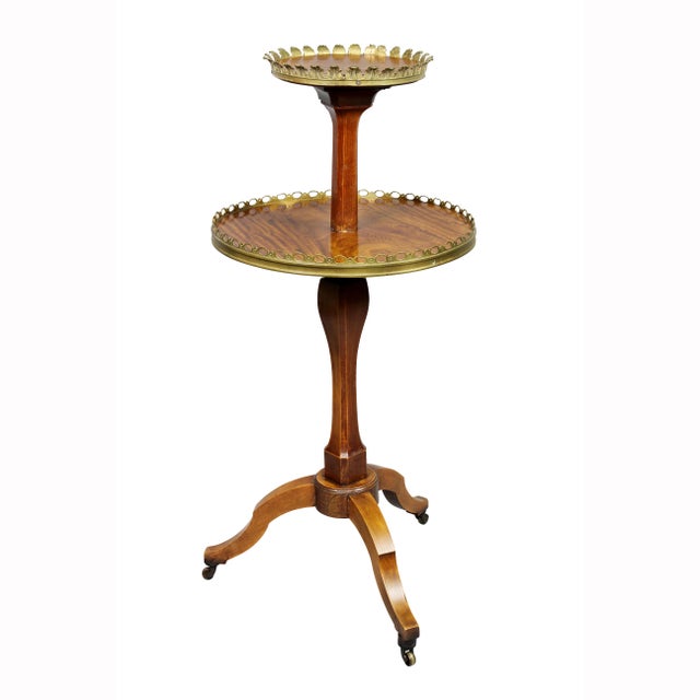 Louis XVI Style Satinwood Occasional Table For Sale - Image 9 of 9