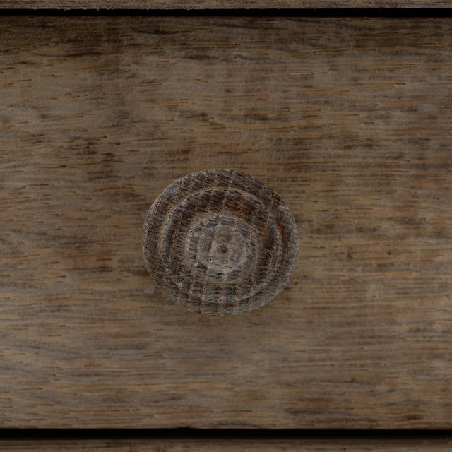 19th Century French Oak Buffet With Marble Top For Sale - Image 11 of 18