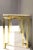 Paul M. Jones Brass and Travertine Console Table For Sale In Dallas - Image 6 of 13