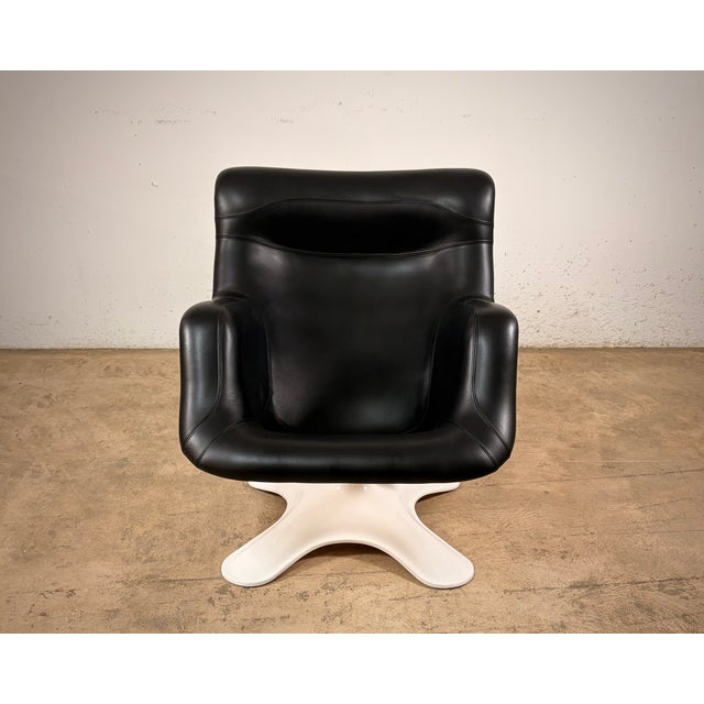 Black Carousel Chair by Yrjö Kukkapuro for Avarte For Sale - Image 8 of 17