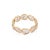 Handmade 1.1ct Uncut Diamond Bezel-Set Band Ring in 18k Yellow Gold Size 5 For Sale - Image 9 of 17