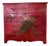 Red Antique Chinoiserie Chest of Drawers For Sale