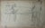 Beige Heinrich Pforr, 4 Drawings on 2 Sheets Home Slaughter of a Pig, Pencil For Sale - Image 8 of 11