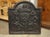 Small 19th Century French Royal Coat of Arms Cast Iron Fireback For Sale In Dallas - Image 6 of 16