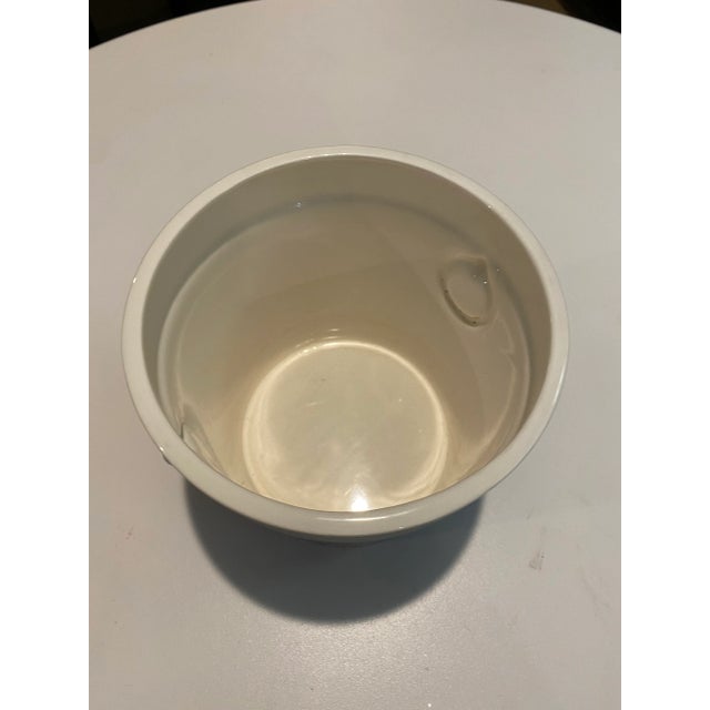 English Floral Porcelain Jardiniere For Sale - Image 4 of 6