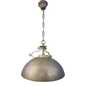 Art Deco Brass Ceiling Lamp