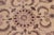 Shabby Chic 1990's Kashan Pak-Persian Beige/Tan Wool Round Rug- 10'0'' X 10'2'' For Sale - Image 4 of 9