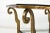 1970s Oversized Hollywood Regency Gilt Iron Two-Tier Glass Coffee Table For Sale - Image 11 of 13