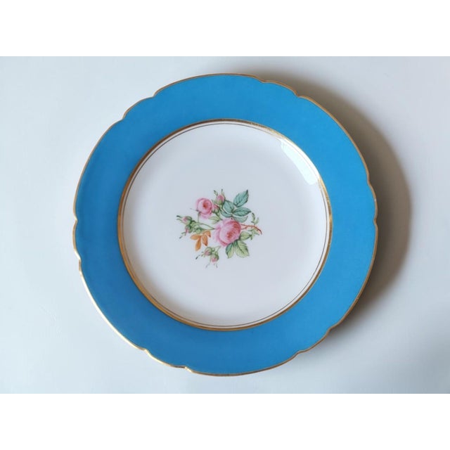 Paris Porcelain Dessert Plates, 19th Century, Set of 6 For Sale - Image 14 of 18