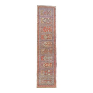 Galerie Shabab Collection Early 20th Century Handmade East Turkestan Saph Khotan Runner For Sale