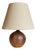Stoneware Globe Lamp, 1970s For Sale