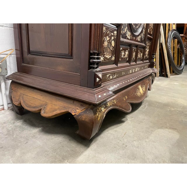 Mid 19th Century Mid 19th Century Dutch Indonesian Cabinet For Sale - Image 5 of 8