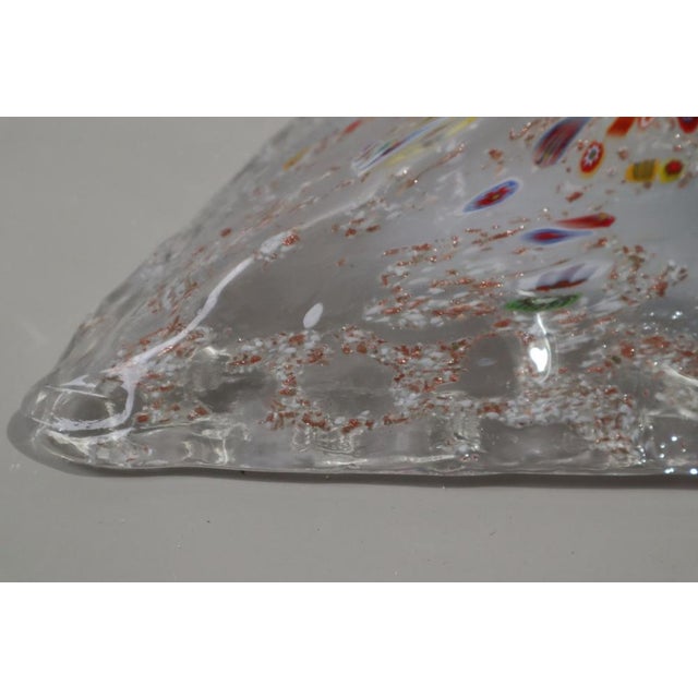 Murano Glass Pyramid Wall Light, 1970s For Sale - Image 9 of 15
