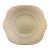 Antique White Ironstone Embossed Serving Plate For Sale