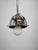 Bauhaus Vintage Art Deco Bauhaus Opaline Glass and Chrome Pendant Light, 1930s For Sale - Image 3 of 11