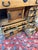 Brown Japanese Tansu Chest of Drawers, Two Piece For Sale - Image 8 of 12