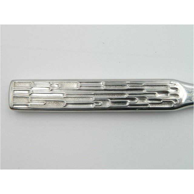 Austrian Cutlery by Peter Hagenauer in Nicro Finish, 1970s, Set of 68 For Sale - Image 10 of 11