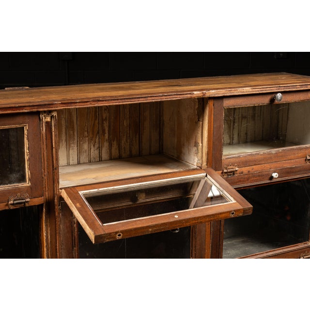 Early 20th Century Oak 12-Drawer Haberdashery Cabinet For Sale - Image 11 of 11