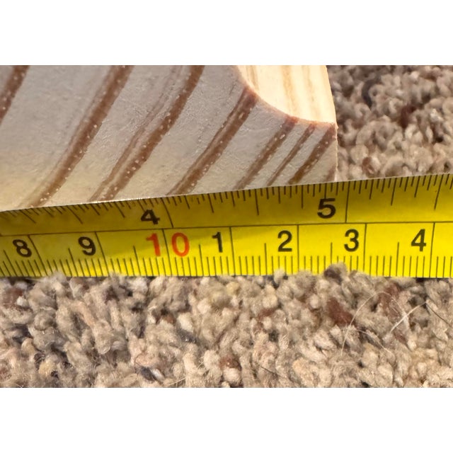 Wood Pair of Decorative Unfinished Wood Corbel Brackets; Modern Colonial Style. Nib For Sale - Image 7 of 12