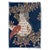 French Hand Printed Rooster Tapestry by Lurçat For Sale