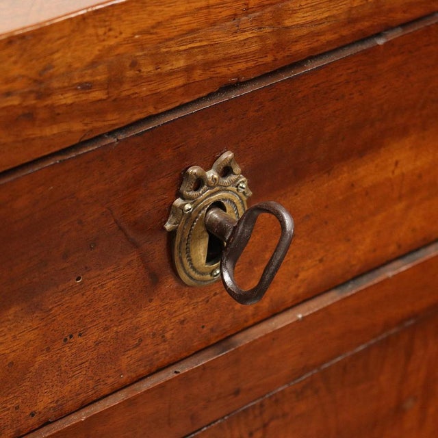 Antique Chest of Drawers in Walnut For Sale - Image 4 of 9