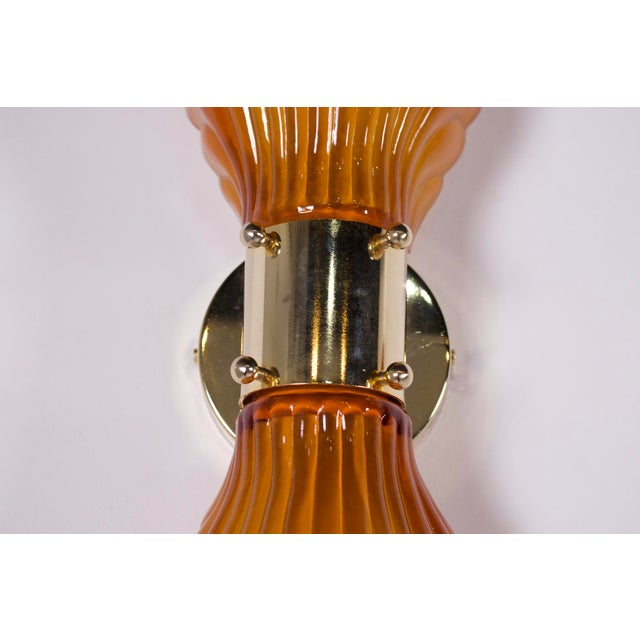 Italian Shell Wall Lights, 1970s, Set of 2 For Sale - Image 10 of 14