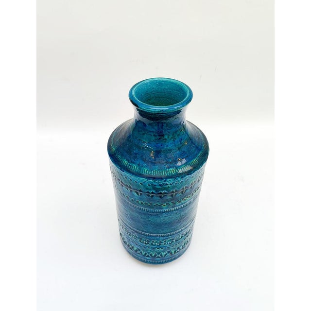 Vintage Space Age Ceramic Vase by Aldo Londi, 1970s For Sale - Image 6 of 10