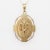 19th Century Antique Victorian 14k Gold and Seed Pearl Pendant Locket for a Necklace For Sale - Image 5 of 16