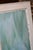 English Vintage Large Green Blue & White Slag Glass 6 Pane Window Panel From Va Church For Sale - Image 3 of 18