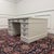 Metal English Classic White Partner Desk For Sale - Image 7 of 18