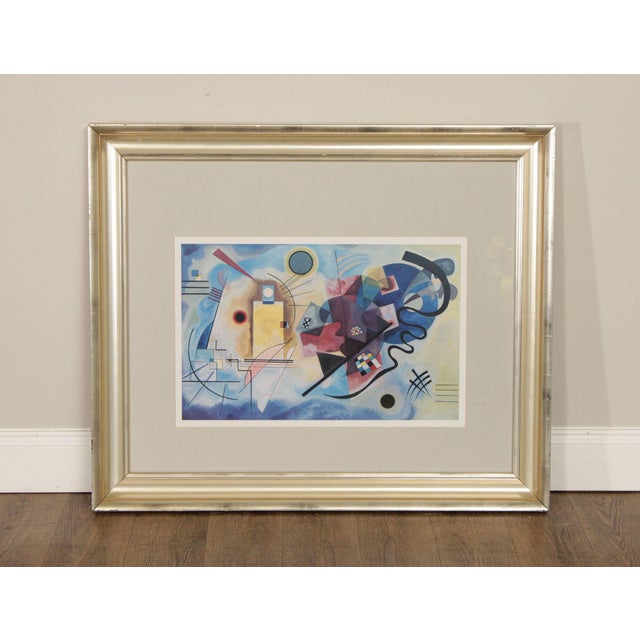 Quality Custom Framed Abstract Geometric Print by Wassily Kandinsky (Russian, 1866-1944)