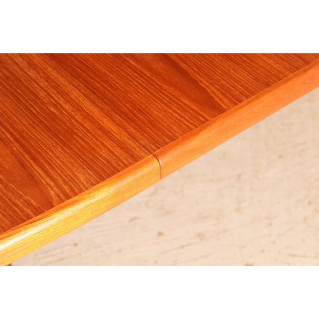 Mid-Century Extendable Dining Table in Teak from Skovby, Denmark, 1970s For Sale - Image 13 of 14