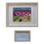 Contemporary Fiber Art Desert Landscape Set With Haiku by Paula Darnell For Sale