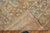an early 20th Century Antique Malayer corridor size rug in light blue and sand tones Measures: 8' x 19'4".