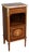 Small Early 20th Century Louis XVI Marquetry Parlor Cabinet, 1890s For Sale