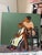 The Grooming , Acrylic Painting on Canvas by Emmanuel Akolo For Sale - Image 11 of 11