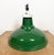 British Industrial Green Enamel Factory Pendant Lamp, 1960s For Sale - Image 14 of 16