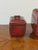 Glazed Ceramic Lidded Canisters, Set of Two For Sale - Image 11 of 12