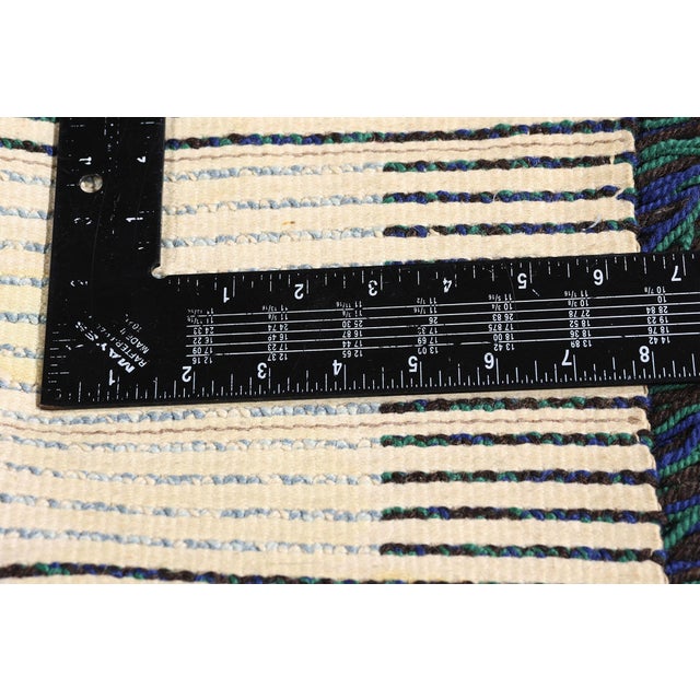 Textile Vintage Swedish Rya Rug, 01'11 X 03'00 For Sale - Image 7 of 10