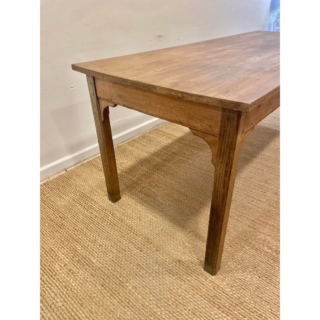 Rustic French Dining Table in Oak For Sale - Image 3 of 10