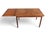 Danish Modern Draw Leaf Teak Dining Table For Sale - Image 4 of 10