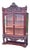 19th Century Mahogany Display Cabinet, 1880 For Sale