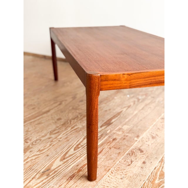 Mid-Century Modern Danish Teak Coffee Table, 1950s For Sale - Image 12 of 13