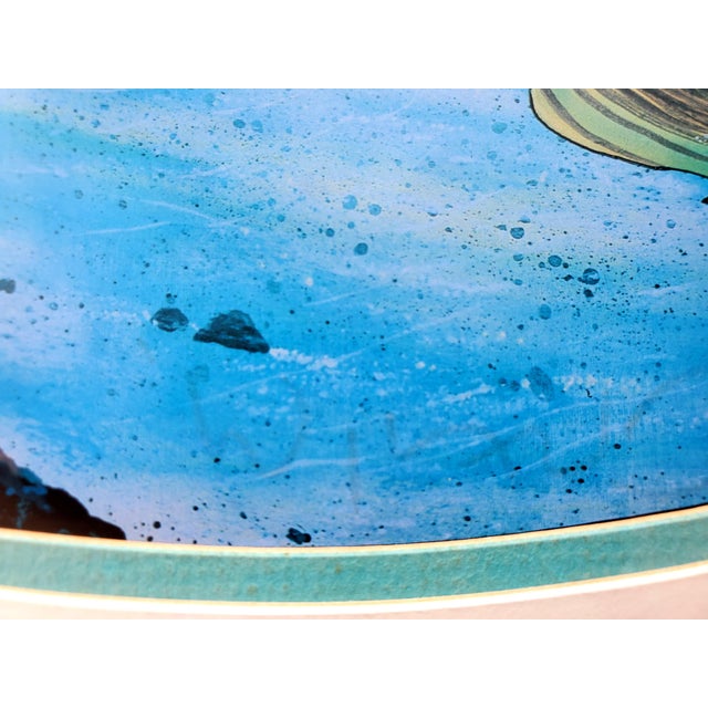 Wood 1990s Robert Wyland and Roy Tabora Art Piece For Sale - Image 7 of 16