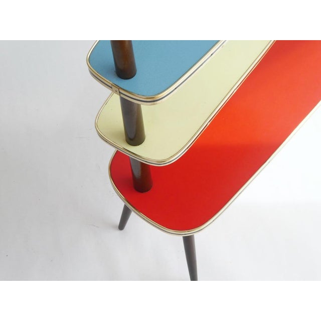 Large Vintage Plant Stand with Four-Tiers, 1960s For Sale - Image 10 of 12
