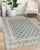 2020s 8x10 Luxurious Oriental Green Traditional Geometric Hand Knotted Wool Carpet Rug For Sale - Image 5 of 7