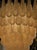Murano Gold Granola Glass Tear Drop Chandelier For Sale - Image 4 of 5