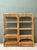 Vintage Woven Rattan Low Etagere - Set of 2 For Sale - Image 11 of 12