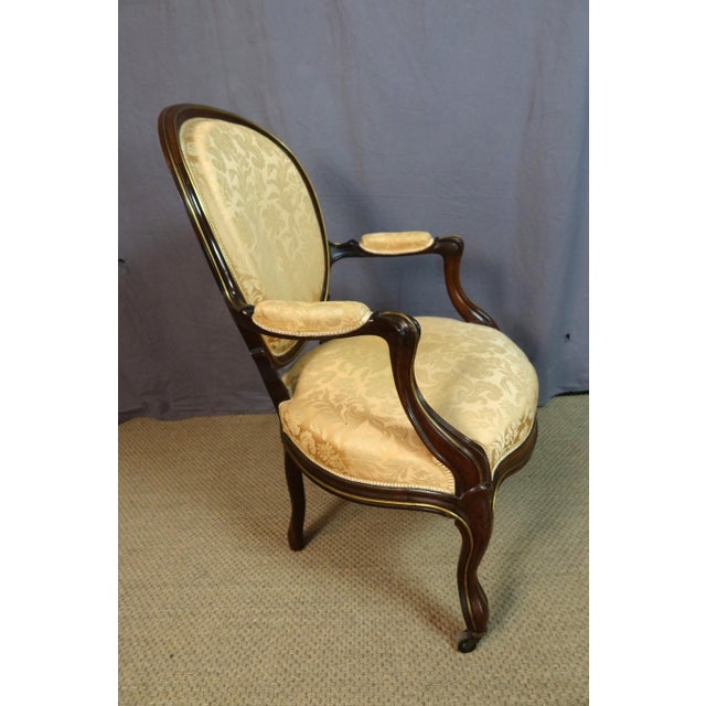 Napoleon III Salon Chairs, Set of 6 For Sale - Image 12 of 16